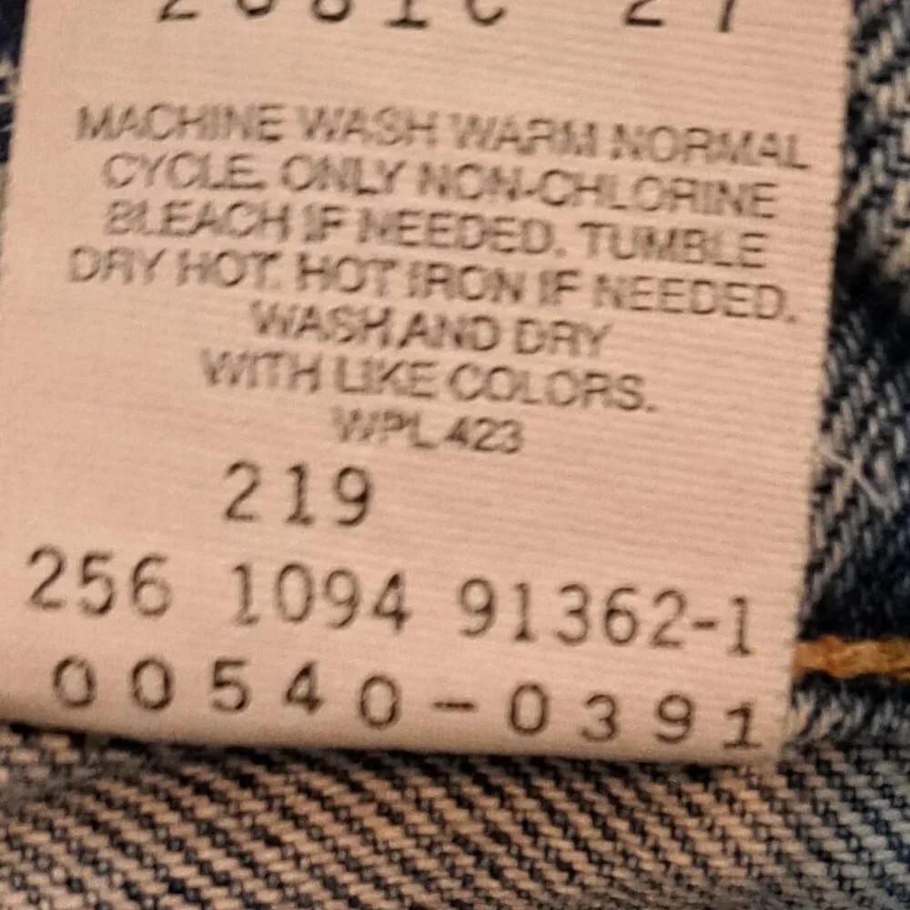 Vintage Levis Jeans Mens 40 Blue 540 Signature 100% Cotton Relaxed Fit 90s 40X29